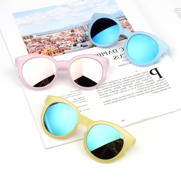 

children 2020 new baby kids lovely sunglasses candy color sun glasses for boys girls uv400