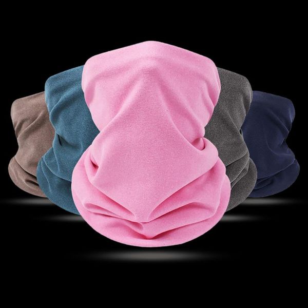 

walk fish fishing warm scarf ear warmer bandana windproof scarf neck face mask running sport camping cycling headband, Black
