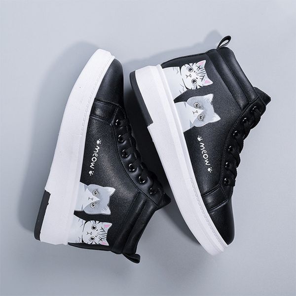 

2021 new women fur warm flat sneakers lace up winter thick bottom vulcanized women's solid shoes plush ladies 1 py5s, Black