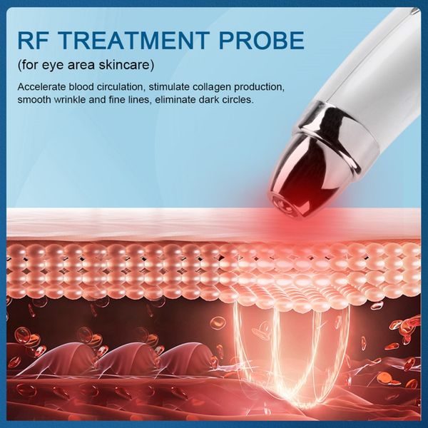 

handheld fractional rf device dark circles eye bags removal machine