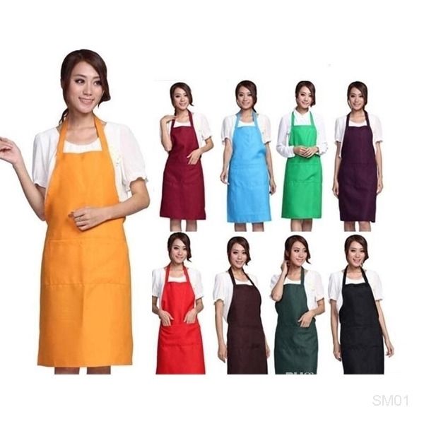 

2019 new black cooking baking kitchen apron restaurant aprons for women home sleeveless