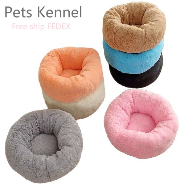 

plush cushion deep sleep round kennel winter pet supplies wholesale cat bed dog kennel with plush custom logo puppy bed dog couch