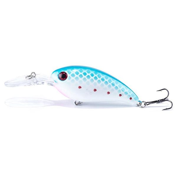 

1pcs crankbait fishing wobblers 14g 10cm artificial crank bait bass fishing lure pike trolling pesca carp fishing tackle bbygyi alice_bag