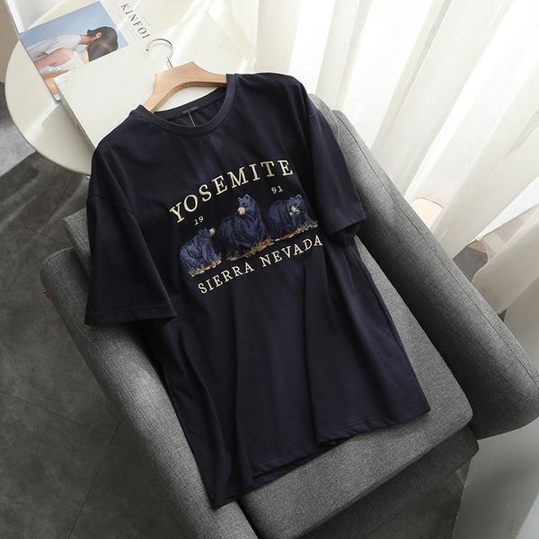 

oversize girls loose embroidery cotton shirts 2020 summer fashion ladies soft streetwear shirt casual female women chic, White