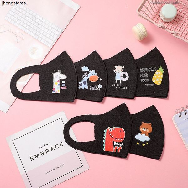 

ice kids individual mask package face silk designer protective kpop reusable washable comf imzp