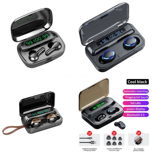 

mini bluetooth air 3 tws ear buds wireless headphones headset with mic stereo bluetooth 5.0 earphone for android samsung dhl#764