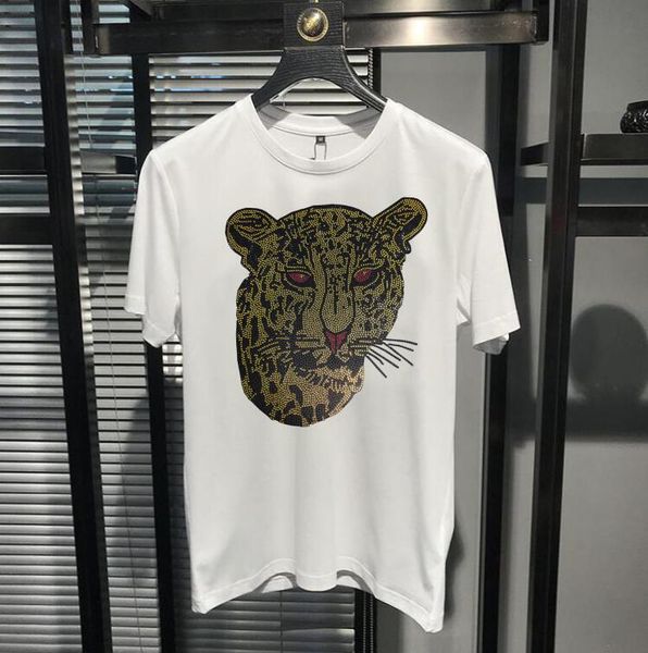

new fashion 100% cotton drill designer brand hip hop loose handsome oversize tshirt, White;black