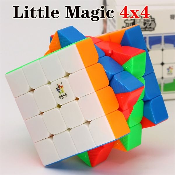 

magic cube puzzle yuxin little magic 4x4x4 4x4 magnetic cube professional speed cube educational twist wisdom toys game gift y200428