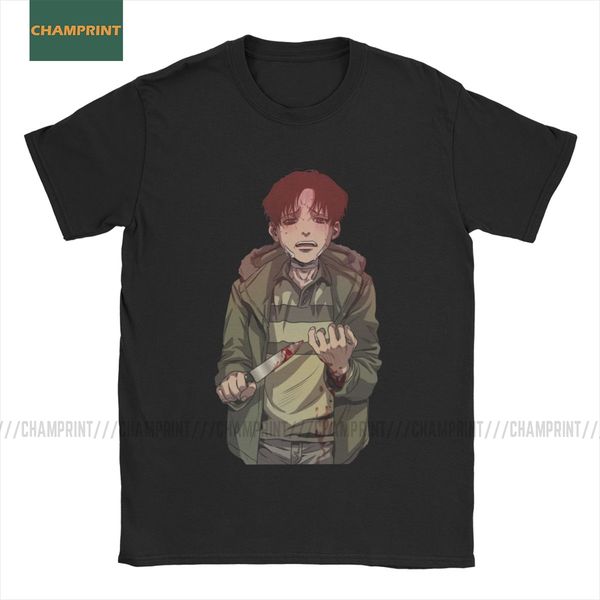 

men yoonbum killing stalking ks sangwoo korea kogi yaoi shonen ga pure short sleeve tees plus size hooded sweatshirt hoodie men t shirt