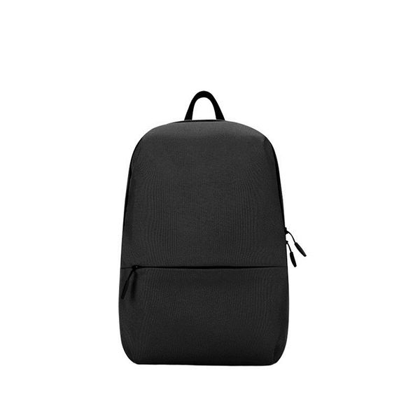 

men and women schoolbag backpack new style small and medium capacity solid color 0