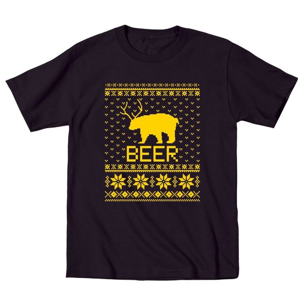 

men summer sale pre- t shirts for men's ugly beer bear funny christmas novlety casual t shirt sport hooded sweatshirt hoodie