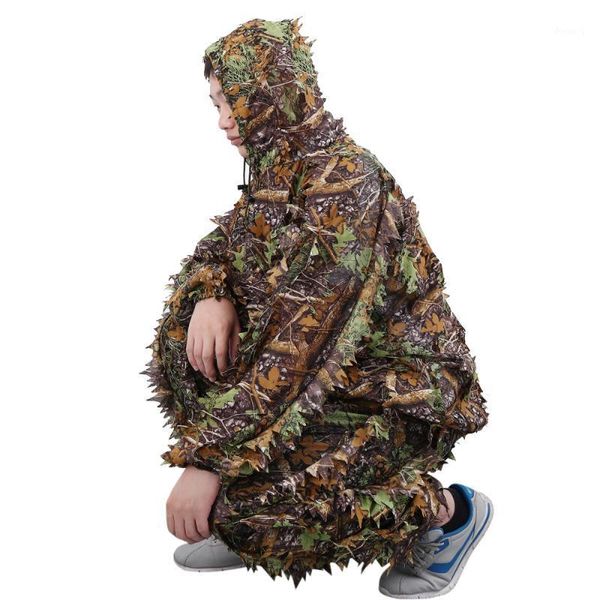 

hunting sets leaf camouflage woodland camo set 3d jungle forest hunting1