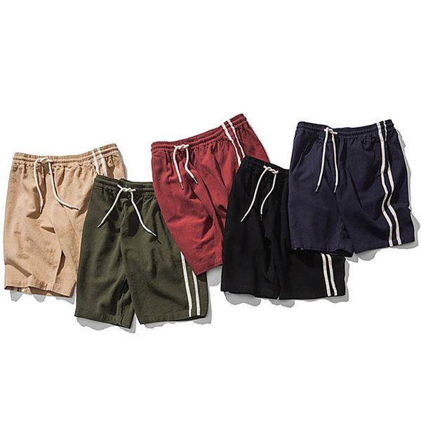 

mens casual shorts fashion mens shorts men beach shorts summer casual sweatpants m-2xl, White;black