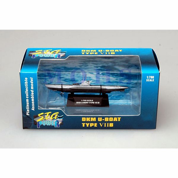 

easy 37313 1/700 assembled model finished scale german submarine dkm u-boat