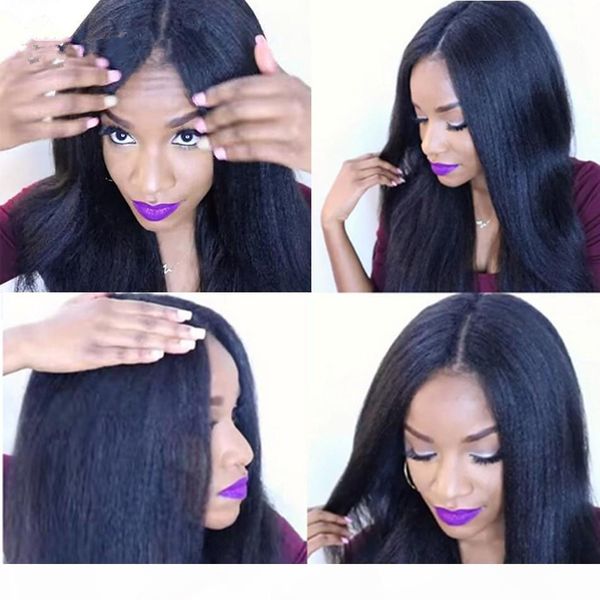 

full lace knitting density 150% peruvian hair wigs in front of the virgin hair 100% wig is full human hair wigs cordon, black women kabell, Black;brown