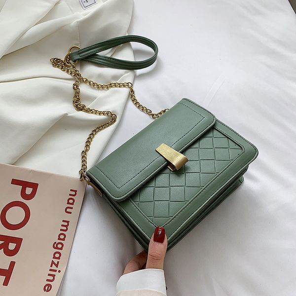 

lingge 2020 new messenger дамы повседневная цепь летом женской сумки, Red;black