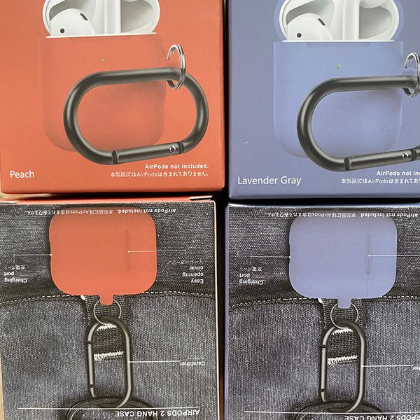 

новый наушник чехол для apple airpods 1 2 силиконовый чехол для airpods наушников earpods earbuds крючок зарядки box ударопрочный