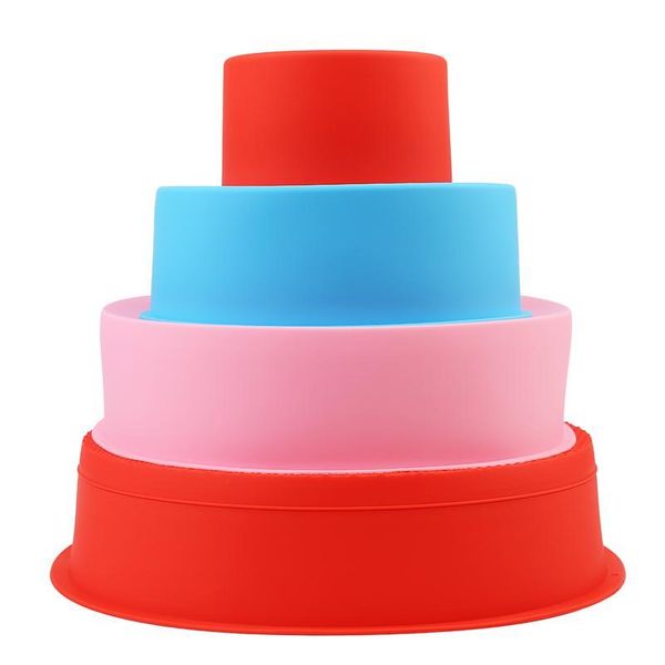 

sile cake round shape mold kitchen bakeware diy desserts baking mold mousse cake moulds baking pan tools color rando jlloww