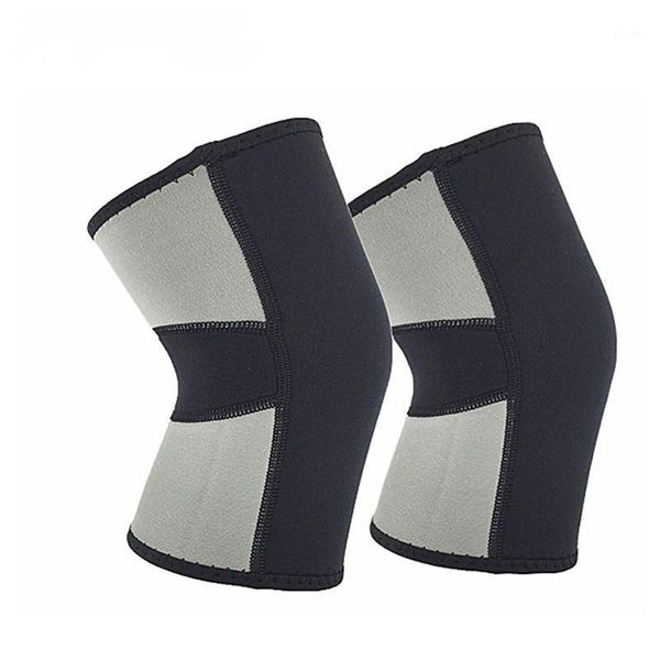 

awarm knee protector sports tendon training elastic knee brace supports pads relieve lower back pain protector1, Black;gray
