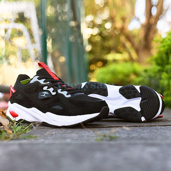 

new us 9.5 eur 43 treeperi fashion chunky 6.0 running shoes black red men sports sneakers wholesale