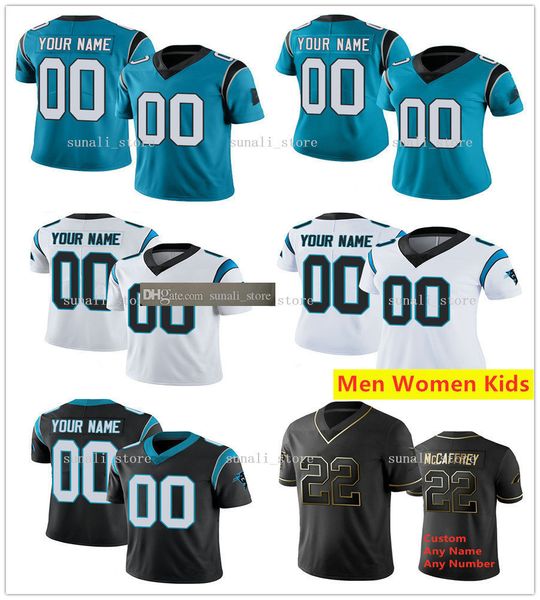 

sewed new men women kids 22 christian mccaffrey 12 dj moore 26 donte jackson 5 teddy bridgewater 3 joseph charlton 59 luke kuechly jerseys, Black;red