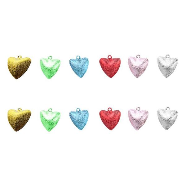 

50pcs xmas декоративные колокольчики set рождественская елка висячие колокольчики рождество джингл белл декоративные diy аксессуары (случайн