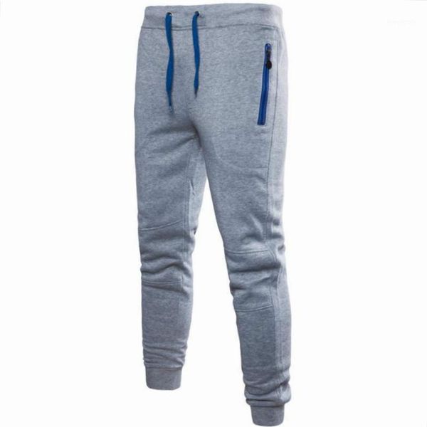 

joggers men sweat pants fitness clothing hip hop mens sweatpants 8061, Black