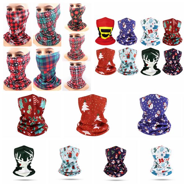

christmas magic scarf kids cartoon bandana face masks multifunctional outdoor headscarf breathable mask neck cover ffa4487