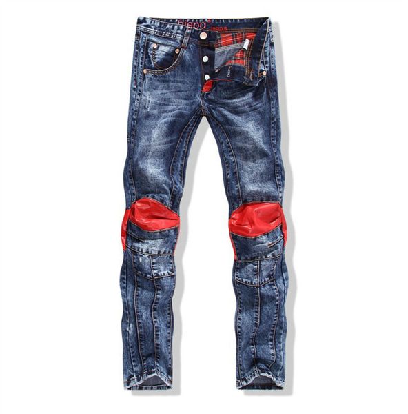 

оптом европейский американский стиль мода качества повседневные джинсы мужские джинсовые брюки прямые сексуальные голубые джинсы для мужчин, Blue