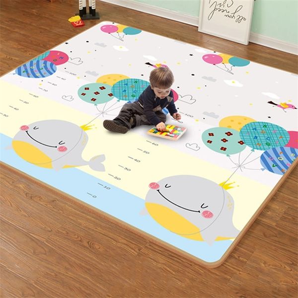 Playmat Dobrável XPE Espuma Rastejando Tapete Bebê Play Mat Cobertor Crianças Tapete Para Crianças Brinquedos Educativos Atividade Suave Jogo Piso LJ200911