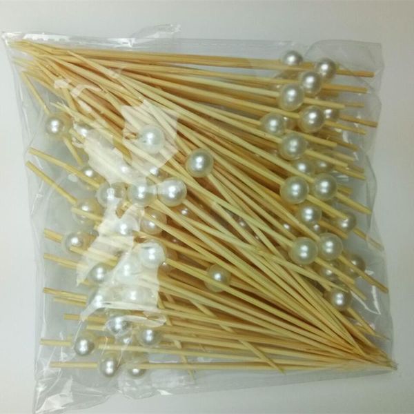 

xunzhe 100 шт мешок двойной вышитый бамбука фрукты вилка еды выбор bento аксессуары фрукты выбор еды шашлык couverts de таблица qyldtw mywjq