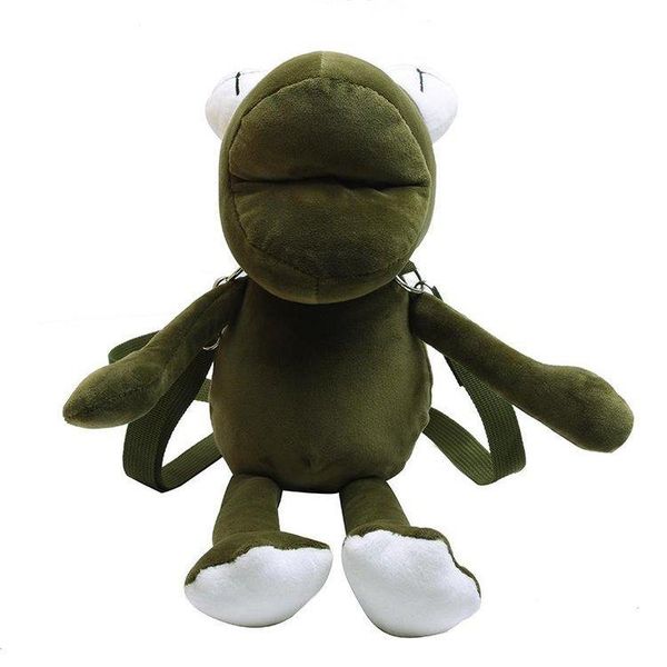 

lenlei plush bag female 2020 new japanese cartoon cute girl small bag cute long leg frog doll messenger