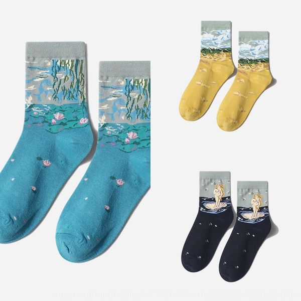 

twzbg осень версии зима женщин средней трубка корейская и дышащий хлопок среднего sockssocks универсальной нефтяного qc0nh хлопчатобумажных, Black