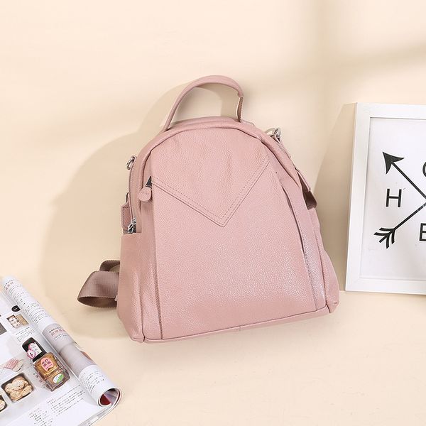 

carmenlai womens backpack bag backpacks fashion handbags purses real leather portable student school back pack notebook bookbag