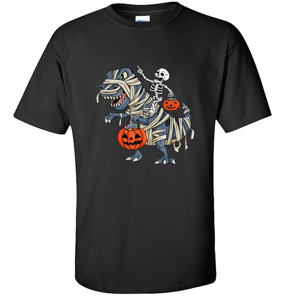 

sport halloween sull skeleton riding t-rex street tee shirts pumpkin friday the 13th faddish mens tshirt ostern o neck t shirt gift