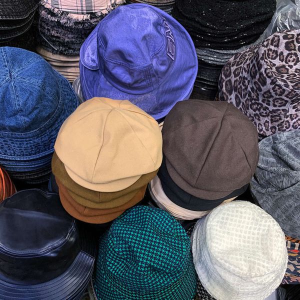 

spring men's and early women's progressive hat, Blue;gray