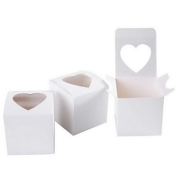 

heart shaped window single pvc cupcake boxes new style single cupcake boxes for party candy gift box 217 j2