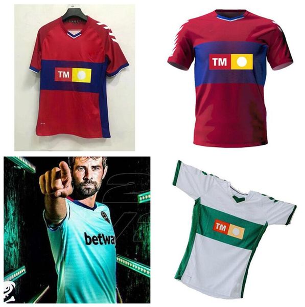 

2xl elche cf sd eibar levante ud 2020 2021 la liga home camisetas roger marti morales fidel morente kike y.muto football shirts uniforms, Black;yellow