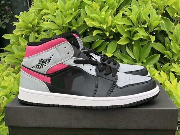 

men womens designer basketball shoes pink shadow 1 1s trainer sports sneakers