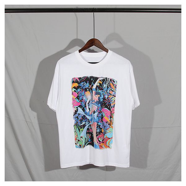 

2021 new japanese fashion brand cartoon girls printed men's large cotton casual short sleeve t-shirt o-neck for women 0mwd, White;black