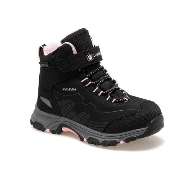 

flo champ hi 9pr black girls child outdoors boots lumberjack, Black;grey
