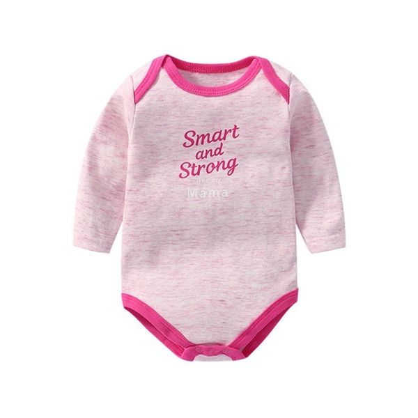 

5 pieces toddler rompers girls romper bebes cotton randy long sleeve newborn onesie baby boys winter clothes for 0-24m y200320, Blue