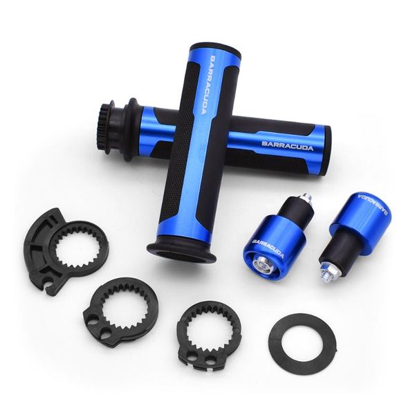 

motor cycle handle grip racing handlebar grip with end 22mm for barracuda zzr600 zx10r zx12r zx6r zx14r z1000sx z750