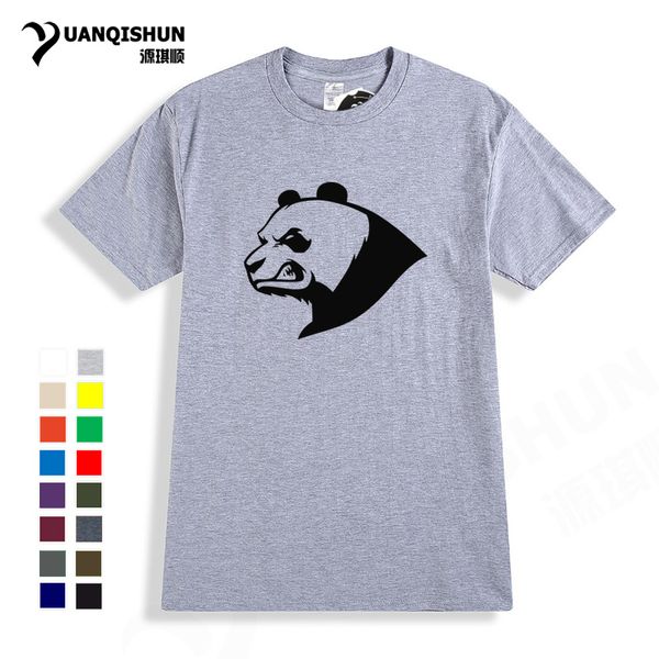 

sport angry panda men t shirt creative animal bear printed t-shirt casual custom fashion 16 colors short sleeves boutique tees