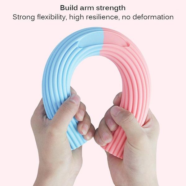 

resistance bands fitness bar rehabilitation training arm strength simple operation silicone multifunctional for improving grip strength1