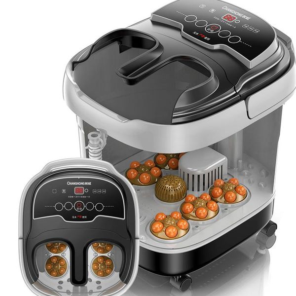 

bathing tubs & seats 2021 foot massage bath tub soaking steam electric heating heated heightening baththermostat pedicure