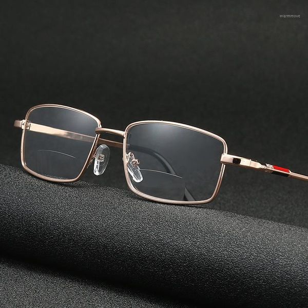 

Reading Glasses Full-Rim Fashion Hd Double-Bridge Anti-Fatigue Super Light Gold Frame Men Women Reading Glasses +1.0 to+4.01, White;black