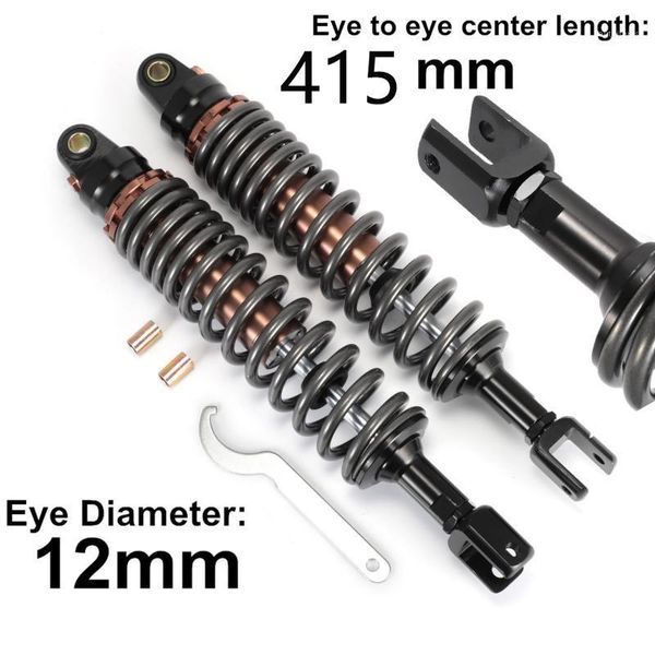 

air absorber accessory motorcycle air suspension 415mm rear atv scooter suspension for motorcycle scooter atv quad1