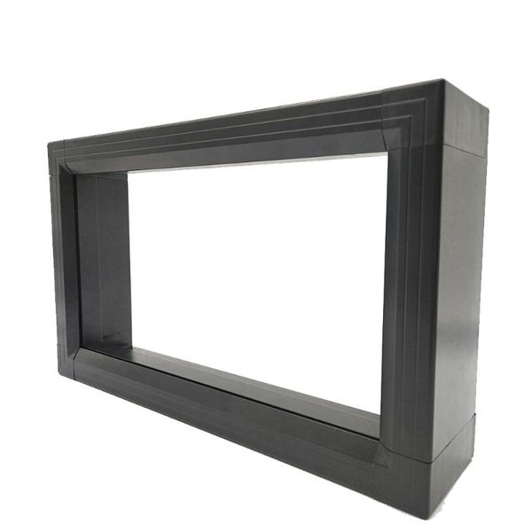 

3590f3 black led screen display frame 35x90x1.0x6000mm aluminum profile