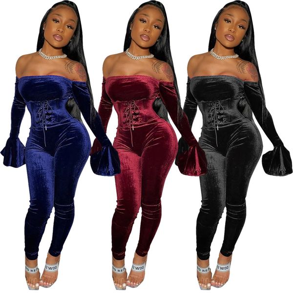 

designer women's clothing personality fashion hand feeling silky jumpsuits one-piece collar horn long sleeve bandage two-piece belly ba, White